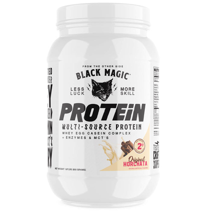 Horchata Flavored Multi Source Protein Powder by Black Magic Supplements - 25 Servings