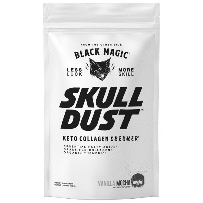 Black Magic Supply Skull Dust Keto Collagen Creamer - Vanilla Mocha