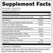 Bucked Up LFG Burn Supplement Facts