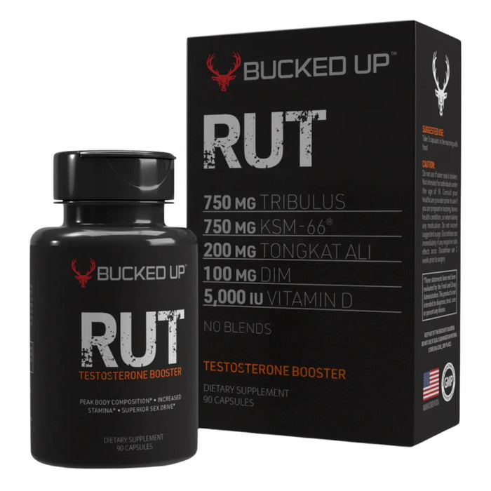 Bucked Up RUT Testosterone Booster, 30 Servings