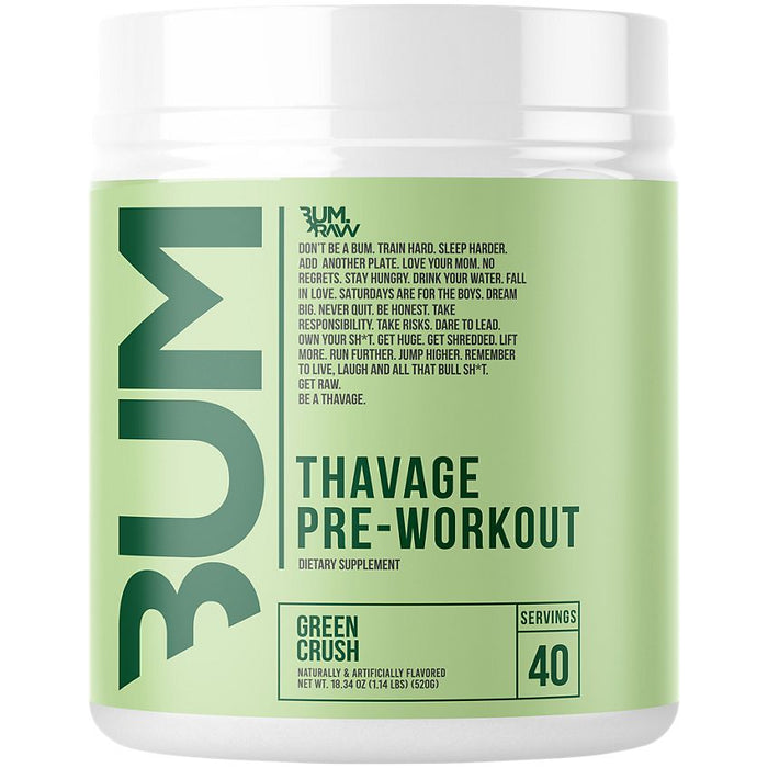 CBUM Series Thavage Pre-Workout - Green Crush - 40 Servings