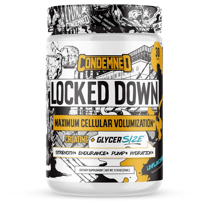 Condemned Labz Locked Down - Unflavored, 30 Servings