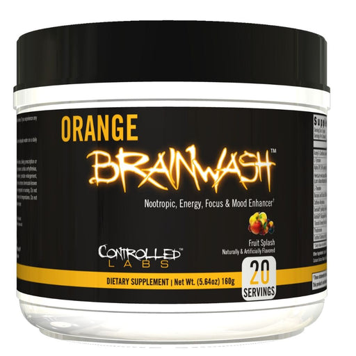 Controlled Labs Orange Brainwash - 20 Servings - Fruit Splash
