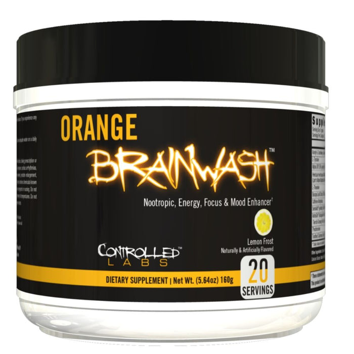Controlled Labs Orange Brainwash - 20 Servings - Lemon Frost
