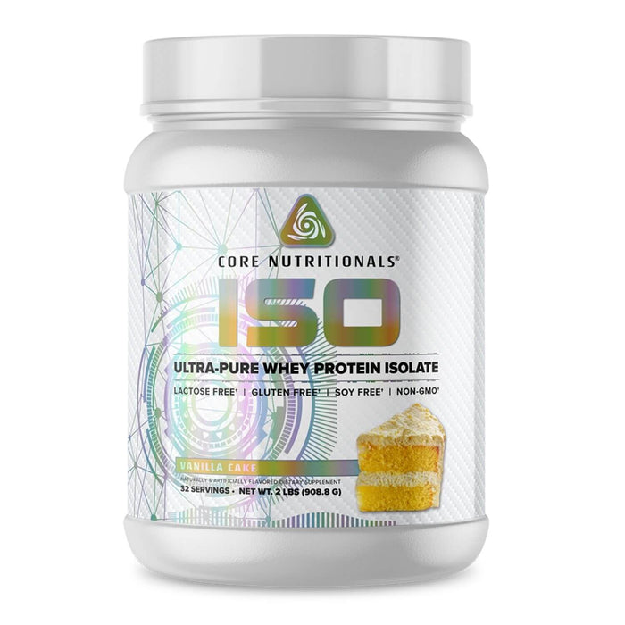 Core Nutritionals Core Iso - Vanilla Cake 2 Lbs.