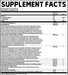 Glaxon Super Greens Supplement Facts