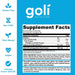 Goli Ashwagandha Gummies Supplement Facts