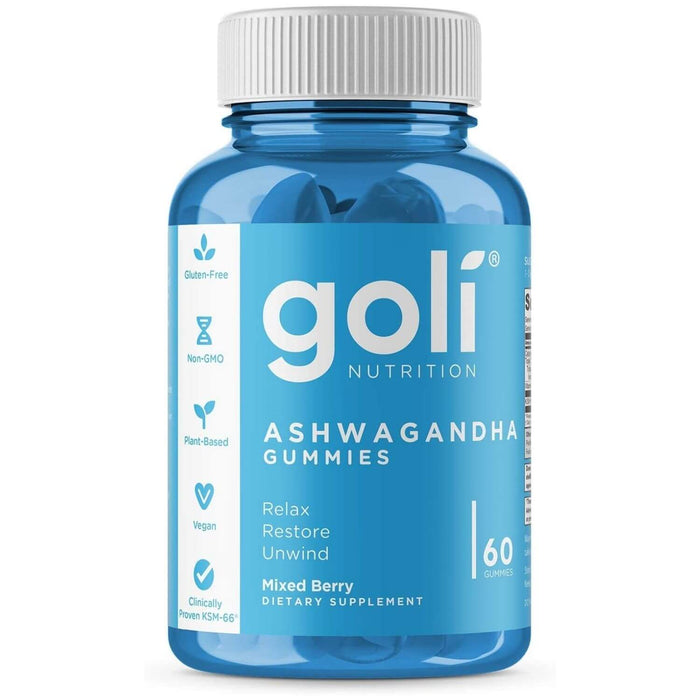 Goli Ashwagandha Gummies, 60 Gummies