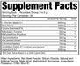 MuscleForce Defiant Pre-Workout Supplement Facts