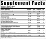 MuscleForce Grind Nootropic, Supplement Facts