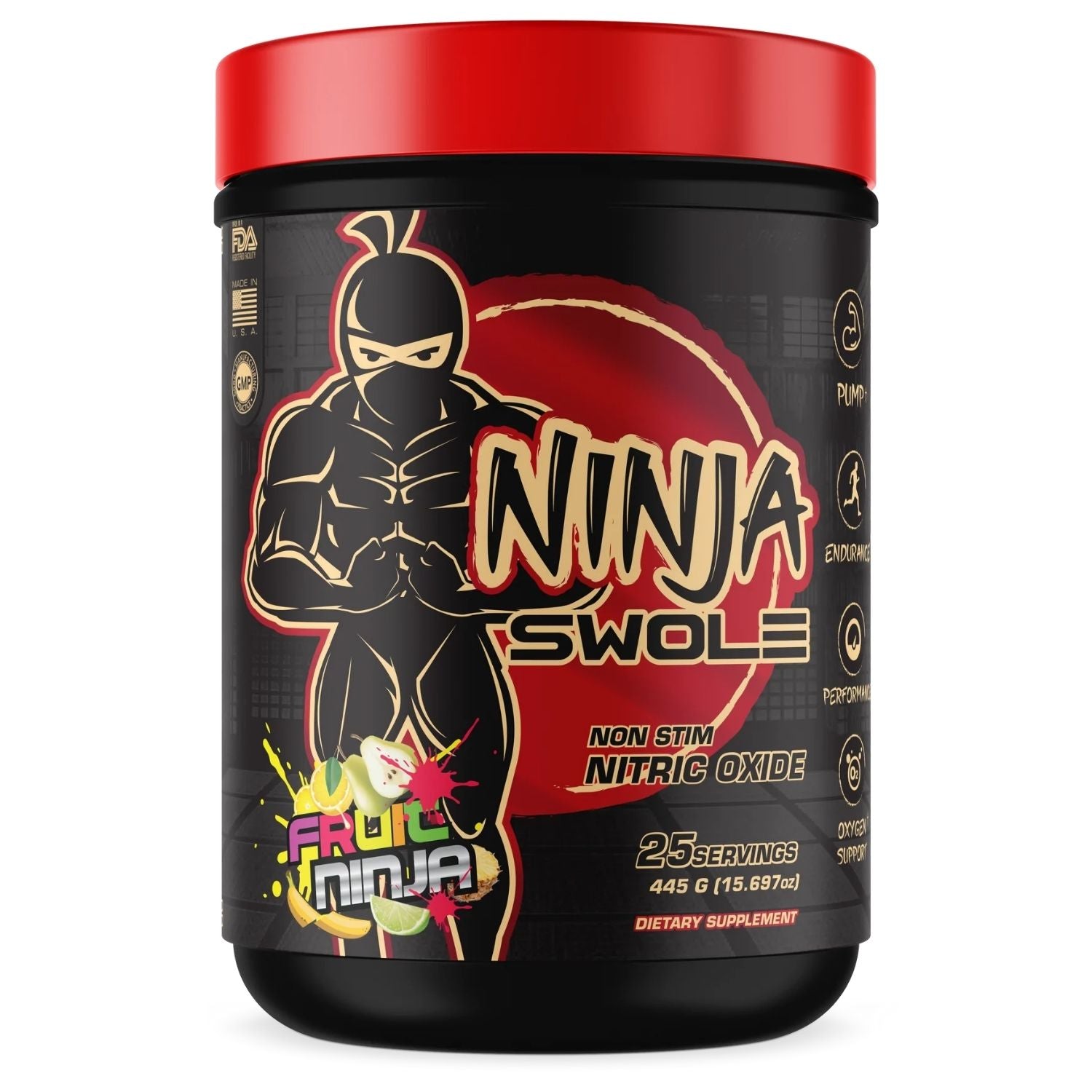 Ninja Swole - Non Stim Nitric Oxide Pre Workout – Supplement City USA