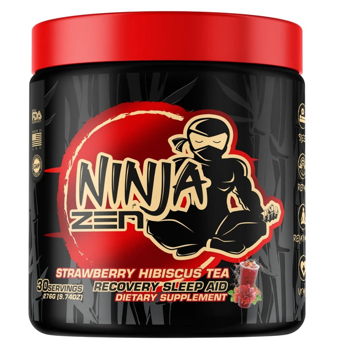 Ninja Zen Sleep Support, Strawberry Hibiscus Tea