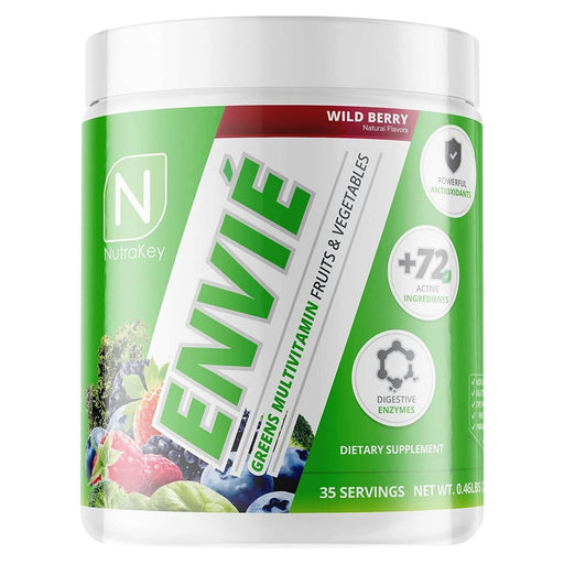 Nutrakey Envie Greens Multivitamin - 35 Servings, Wild Berry