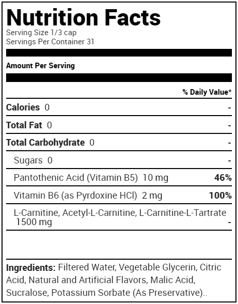 nutrakey l carnitine 1500 L-Carnitine 3000 | NutraKey main image 1