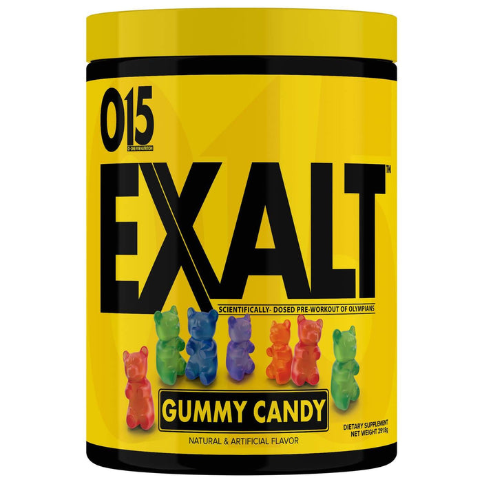 O15 Nutrition Exalt Pre Workout - Gummy Candy
