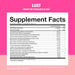 Obvi Lust Supplement Facts