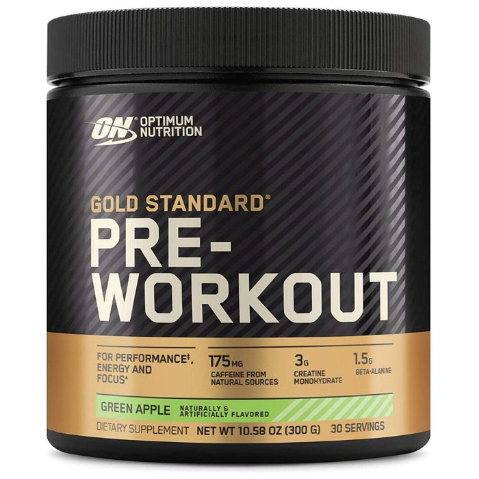 Optimum Nutrition Gold Standard Pre-Workout - Green Apple, 30 Servings
