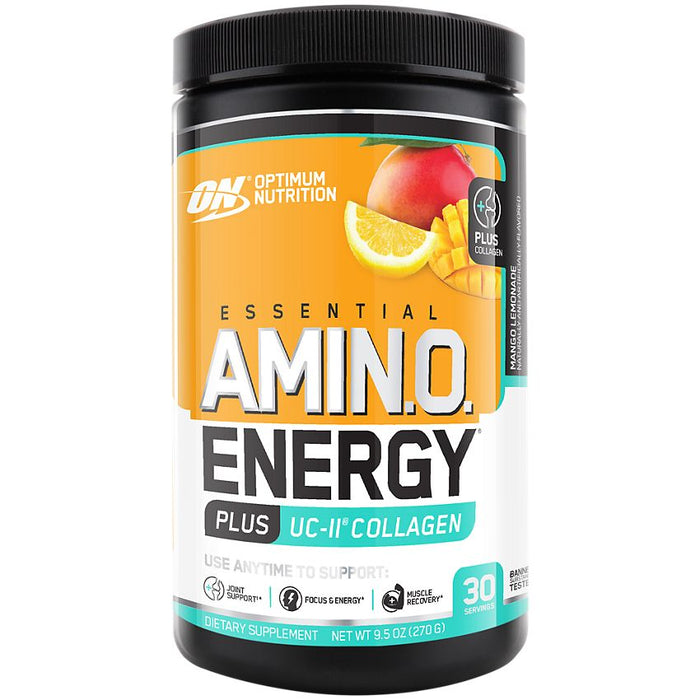 Optimum Nutrition Amino Energy Plus UC-II Collagen - Mango Lemonade