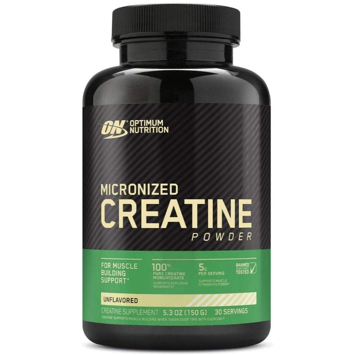 Optimum Nutrition Micronized Creatine Monohydrate Powder, 30 Servings