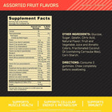 ON Opti-Men Multivitamin & Probiotics Gummies Supplement Facts
