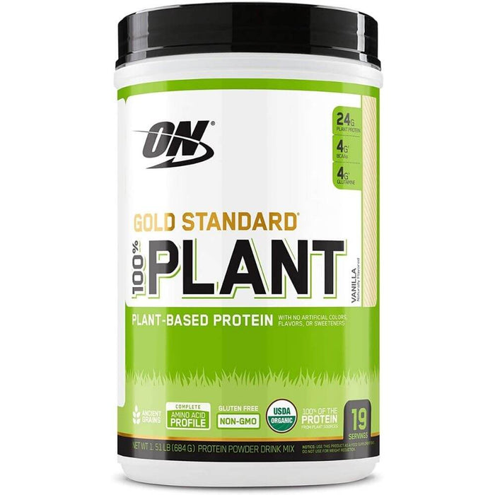 Gold Standard 100% Plant Protein by Optimum Nutrition, Vanilla