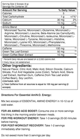 Optimum Nutrition Essential Amino Energy Free