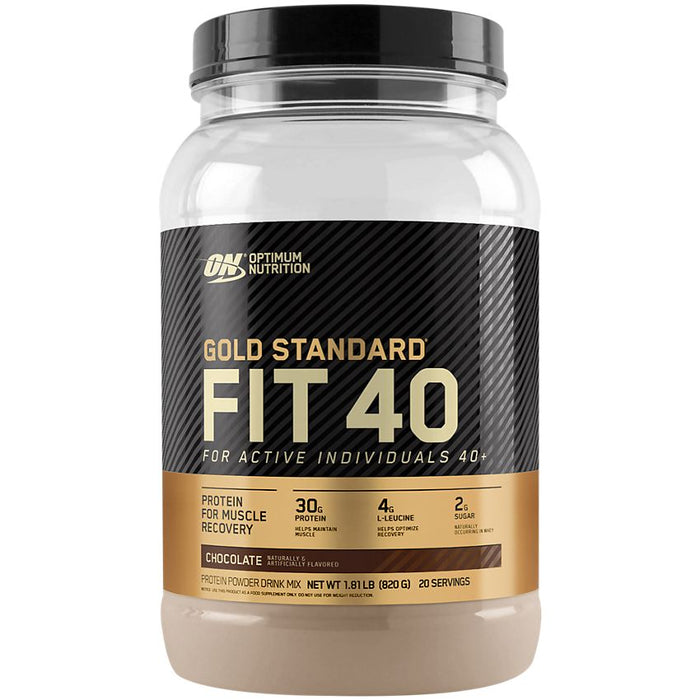 Optimum Nutrition Gold Standard Fit 40 Protein Chocolate - 20 Servings