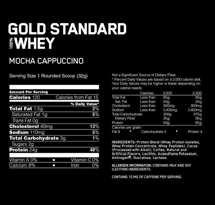 Optimum Nutrition Gold Standard 100% Whey Protein