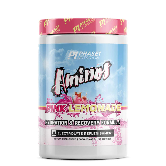 Phase One Aminos - Pink Lemonade, 25 Servings