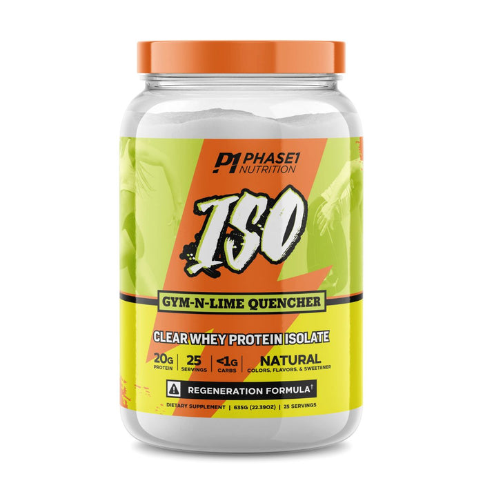 Phase One ISO - Clear Whey Protein Isolate, Lime Quencher