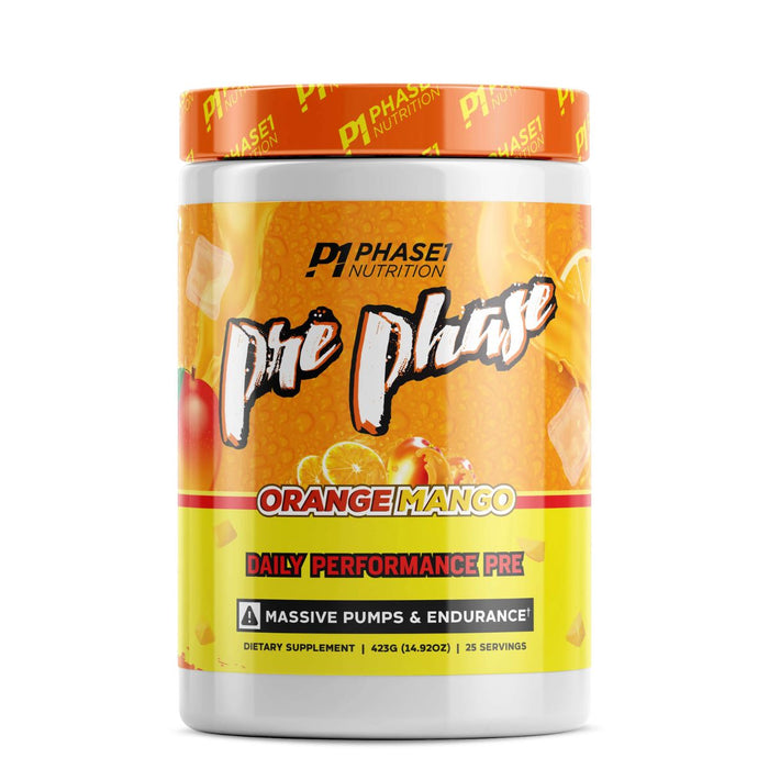Phase One Nutrition Pre Phase, Orange Mango