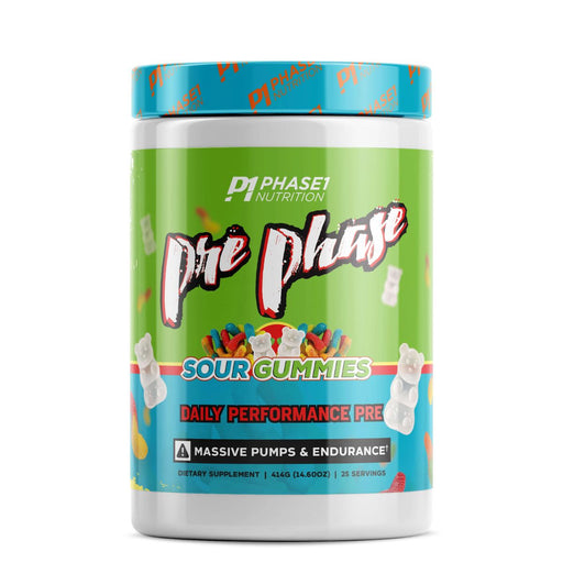 Phase One Nutrition Pre Phase - Sour Gummies Pre Workout