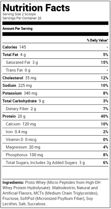 Power Crunch Proto Whey