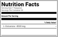 ProSupps Glutamine 300 Supplement Facts