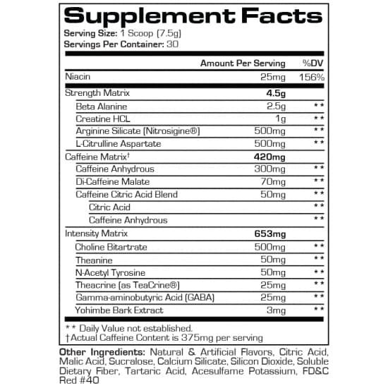 Mr hyde store pre workout