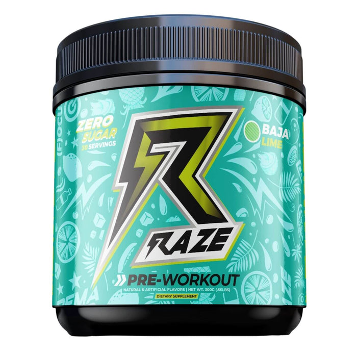 Raze Energy Pre Workout Powder - Baja Lime