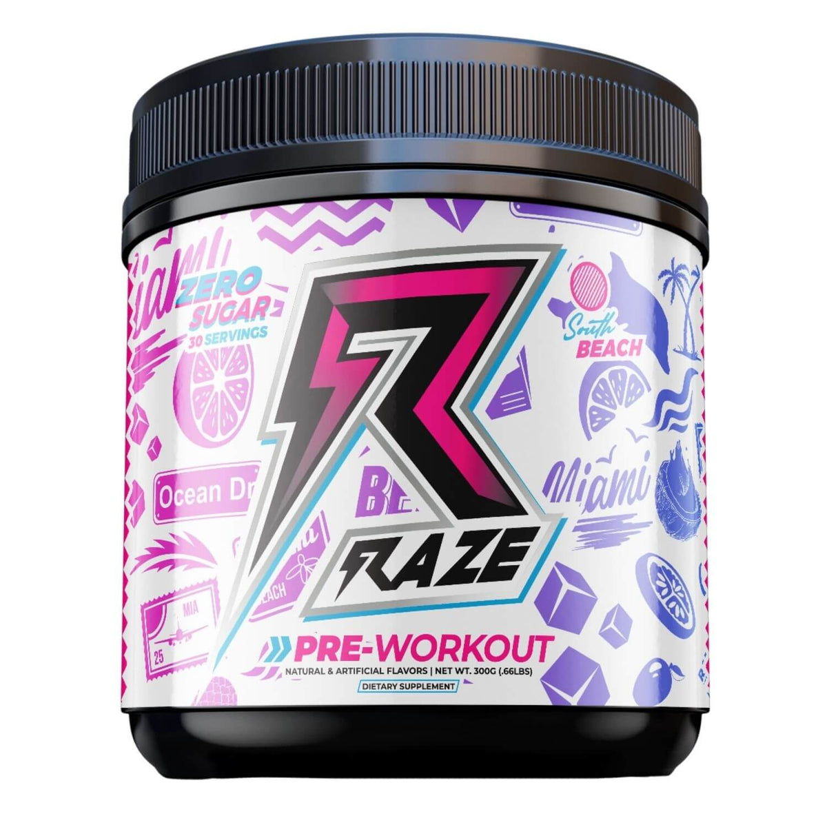 raze south beach flavor Pre Workout Supplement – Supplement City USA energetic experience to help FLAVORS:PEACH BERRIES REFRESHER PAX Mini Accessory Blu Bar Blu Box