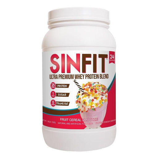 SinFit Premium Whey Protein - Fruity Cereal Smoothie