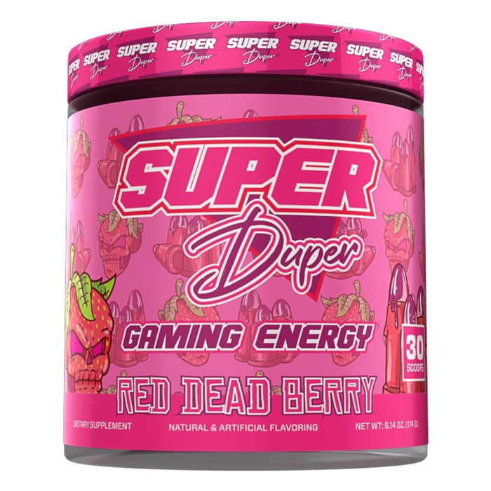 Super Duper Labs Gaming Energy, 30 Servings Red Dead Berry