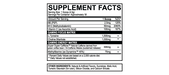 Super Duper Gaming Energy Supplement Facts